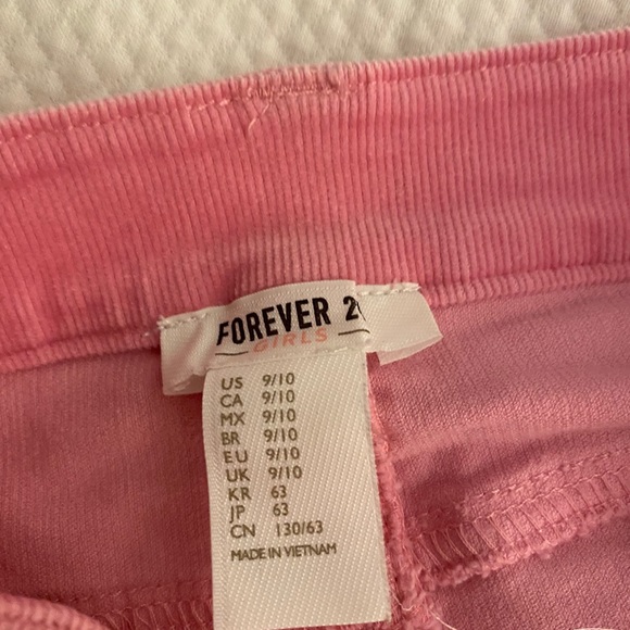 PINK CORDUROY SKIRT - Picture 3 of 3